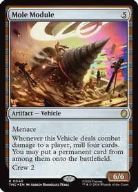 Mole Module (Surge Foil) (TMC-040) - Commander: Teenage Mutant Ninja Turtles Foil