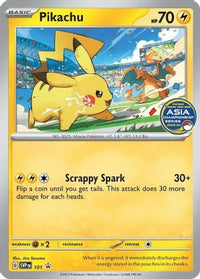 Pikachu (Asia Championship Series -24) (101) - SV Scarlet & Violet Promo Cards