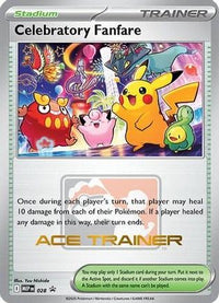 Celebratory Fanfare (Ace Trainer) (28) - ME Mega Evolution Promo