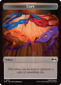 Copy // Mutagen Double-Sided Token (TMT-1 // 9) - Teenage Mutant Ninja Turtles