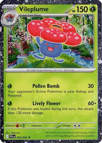 Vileplume (Cosmos Holo) (3) - Miscellaneous Cards & Products Holofoil