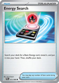 Energy Search (72) - ME03 Perfect Order Reverse Holofoil