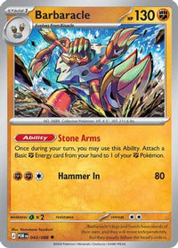 Barbaracle (43) - ME03 Perfect Order Reverse Holofoil
