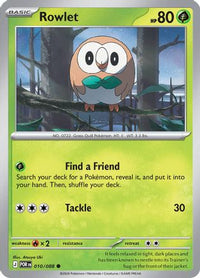 Rowlet (10/088) - ME03 Perfect Order Reverse Holofoil