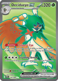 Decidueye ex (100/088) - ME03 Perfect Order Holofoil