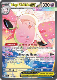 Mega Clefable ex (119/088)  - ME03 Perfect Order Holofoil