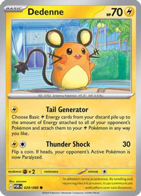 Dedenne (29/088)  - ME03 Perfect Order Reverse Holofoil