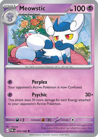 Meowstic (34) - ME03 Perfect Order Reverse Holofoil
