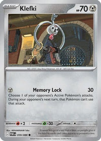Klefki (59) - ME03 Perfect Order Reverse Holofoil