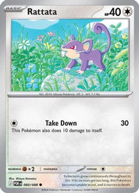 Rattata (60) - ME03 Perfect Order Reverse Holofoil