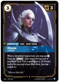 Diana - Lunari (079/219) - Unleashed Foil