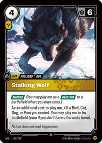 Stalking Wolf (166/219) - Unleashed