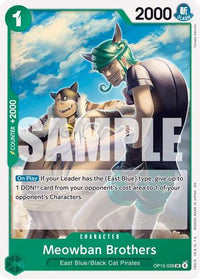 Meowban Brothers (OP15-028) - Adventure on Kami's Island