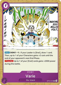 Varie (OP15-074) - Adventure on Kami's Island