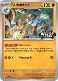 Barbaracle [Staff] (065 - ME Mega Evolution Promo Holofoil