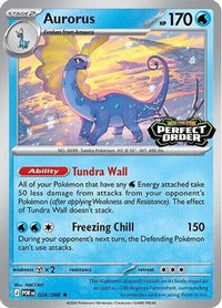 Aurorus (Perfect Order Stamped) (24) - Miscellaneous Cards & Products Holofoil