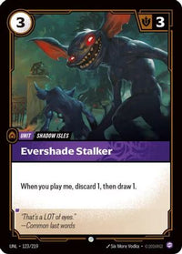 Evershade Stalker (123/219) - Unleashed