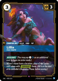 Lillia - Fae Fawn (082/219) - Unleashed Foil