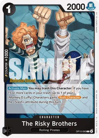 The Risky Brothers (OP15-093) - Adventure on Kami's Island Release Event Cards