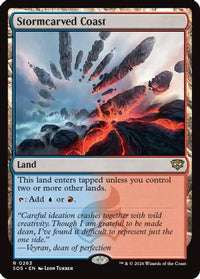 Stormcarved Coast (SOS-263) - Secrets of Strixhaven Foil