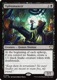 Ophiomancer (SOC-118) - Commander: Secrets of Strixhaven