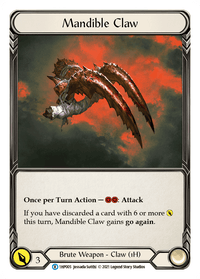Mandible Claw (Right) [1HP005] (History Pack 1) - POKÉ JEUX