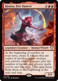 Rionya, Fire Dancer (SOC-252) - Commander: Secrets of Strixhaven