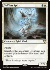 Selfless Spirit (SOC-167) - Commander: Secrets of Strixhaven
