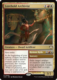 Lorehold Archivist (SOC-049) - Commander: Secrets of Strixhaven