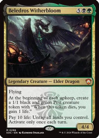 Beledros Witherbloom (SOC-296) - Commander: Secrets of Strixhaven