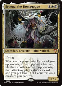 Breena, the Demagogue (SOC-298) - Commander: Secrets of Strixhaven