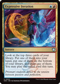 Expressive Iteration (SOC-309) - Commander: Secrets of Strixhaven