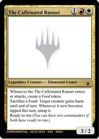 The Caffeinated Runner (UNK-) - Un-Known Event Playtest Cards