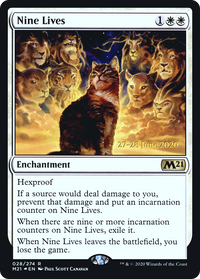 Nine Lives [Core Set 2021 Prerelease Promos]