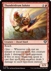 Thunderdrum Soloist (SOS-134) - Secrets of Strixhaven