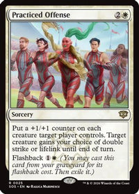 Practiced Offense (SOS-025) - Secrets of Strixhaven