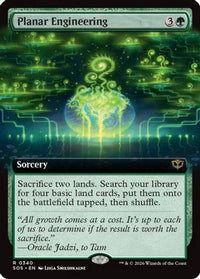 Planar Engineering (Extended Art) (SOS-340) - Secrets of Strixhaven