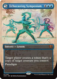 Echocasting Symposium (Borderless) (SOS-291) - Secrets of Strixhaven Foil