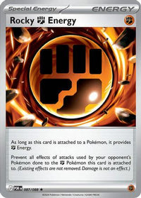Rocky Fighting Energy (Non-Holo) (87/088)  - Deck Exclusives