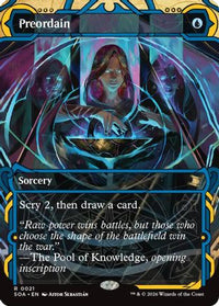 Preordain (SOA-021) - Secrets of Strixhaven: Mystical Archive Foil