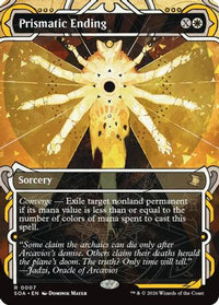 Prismatic Ending (SOA-007) - Secrets of Strixhaven: Mystical Archive Foil