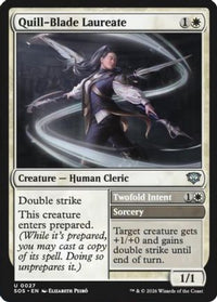 Quill-Blade Laureate (SOS-027) - Secrets of Strixhaven