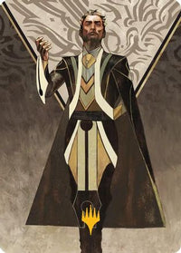 Ral Zarek, Guest Lecturer Art Card (Gold-Stamped Planeswalker Symbol) (ASSOS-027) - Art Series: Secrets of Strixhaven