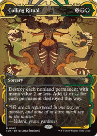 Culling Ritual (SOA-062) - Secrets of Strixhaven: Mystical Archive Foil