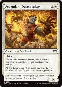 Ascendant Dustspeaker (SOS-008) - Secrets of Strixhaven Foil