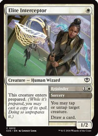 Elite Interceptor (SOS-012) - Secrets of Strixhaven Foil