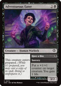 Adventurous Eater (SOS-072) - Secrets of Strixhaven Foil