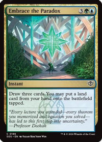 Embrace the Paradox (SOS-186) - Secrets of Strixhaven Foil
