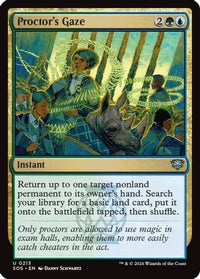 Proctor's Gaze (SOS-213) - Secrets of Strixhaven