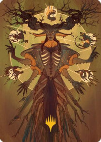 Culling Ritual Art Card (Gold-Stamped Planeswalker Symbol) (ASSOS-048) - Art Series: Secrets of Strixhaven